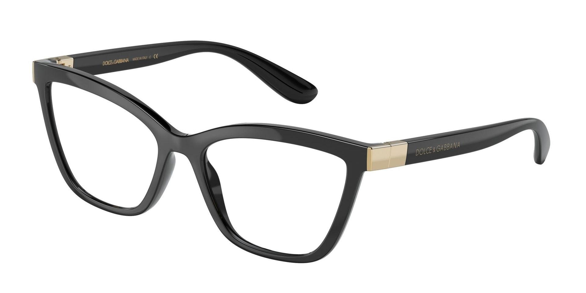 Dolce & Gabbana Kobieta Dolce & Gabbana DG5076 501 Oprawki optyczne Nylon Czarny Cat Eye Normalna - Image 1