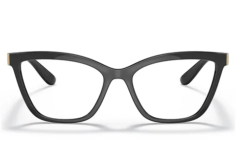 Dolce & Gabbana Kobieta Dolce & Gabbana DG5076 501 Oprawki optyczne Nylon Czarny Cat Eye Normalna - Thumbnail 2