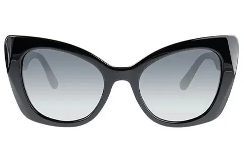 Dolce & Gabbana Kobieta Dolce & Gabbana DG4405 501/8G Okulary przeciwsłoneczne Acetat Czarny Szary Motyl Normalna Zacieniony - Thumbnail 3