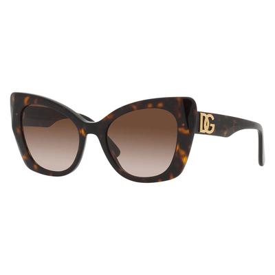 Dolce & Gabbana Kobieta Dolce & Gabbana DG4405 502/13 Okulary przeciwsłoneczne Acetat Żółw Brązowy Motyl Normalna Zacieniony - Thumbnail 2