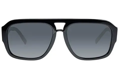 Dolce & Gabbana Mężczyzna Dolce & Gabbana DG4403 501/87 Okulary przeciwsłoneczne Acetat Czarny Szary Pilot Normalna - Thumbnail 2