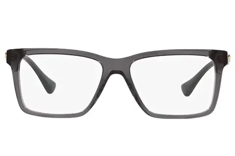 Versace Mężczyzna Versace VE3328 5389 Oprawki optyczne Acetat Szary Kwadratowy Normalna - Thumbnail 2
