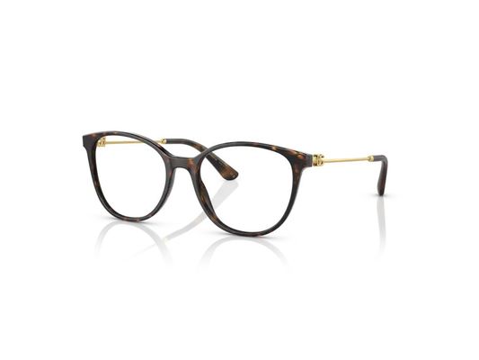 Dolce & Gabbana Kobieta Dolce & Gabbana DG3363 502 Oprawki optyczne Acetat Żółw Motyl Normalna