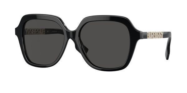 Burberry BE4389 JONI 300187 Woman Sunglasses Acetate Black Grey Squared Normal