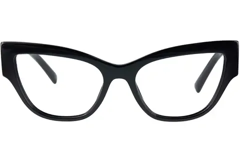 Dolce & Gabbana DG3378 501 Woman Optical frames Acetate Black Cat Eye Normal
