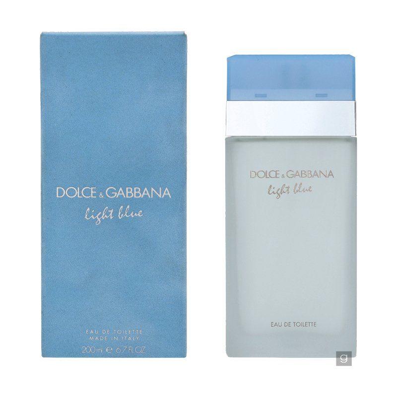 Dolce & Gabbana Light Blue Pour Femme Eau de Toilette Spray 200ml - Image 1