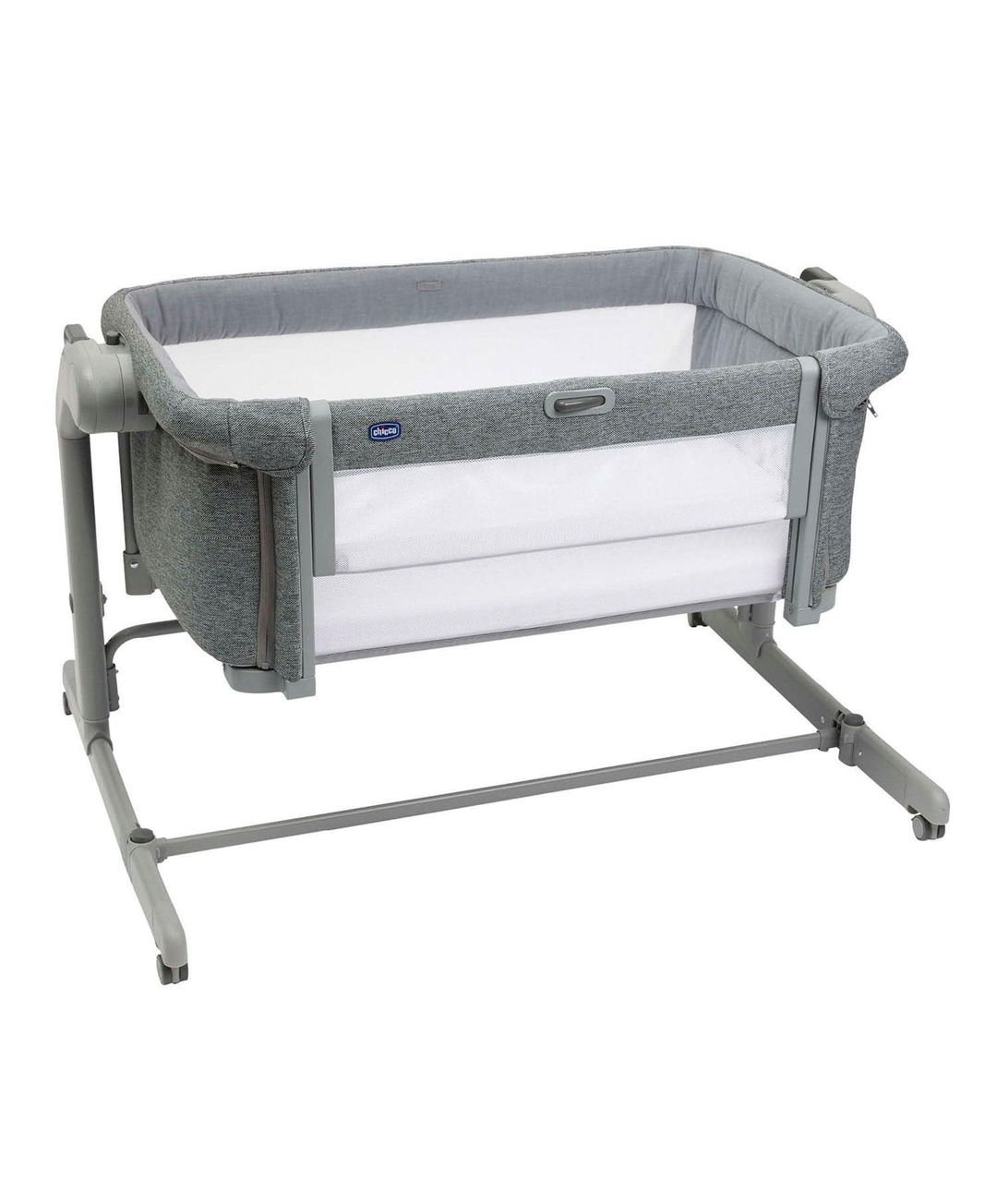 Chicco Next2Me Magic Evo Bedside Crib – Dark Grey - Image 1