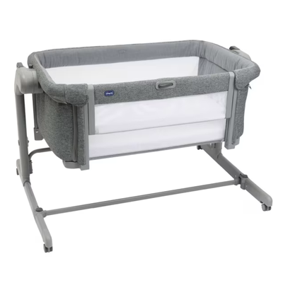 Chicco Next2Me Magic Evo Bedside Crib – Dark Grey - Thumbnail 2