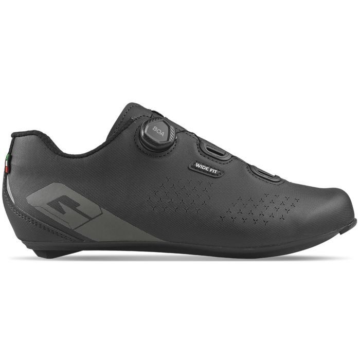 Gaerne Sprint Plus Wide Cycling Shoes - Black, 45 - Image 1