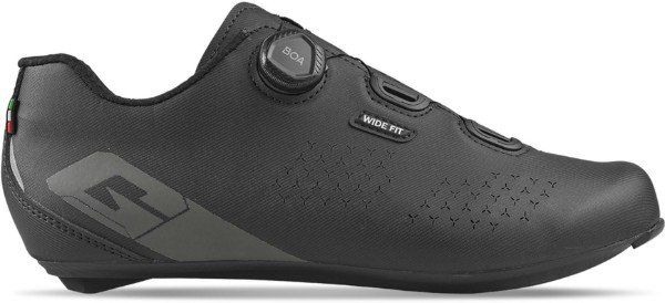 Gaerne Sprint Plus Wide Cycling Shoes - Black, 45 - Thumbnail 2