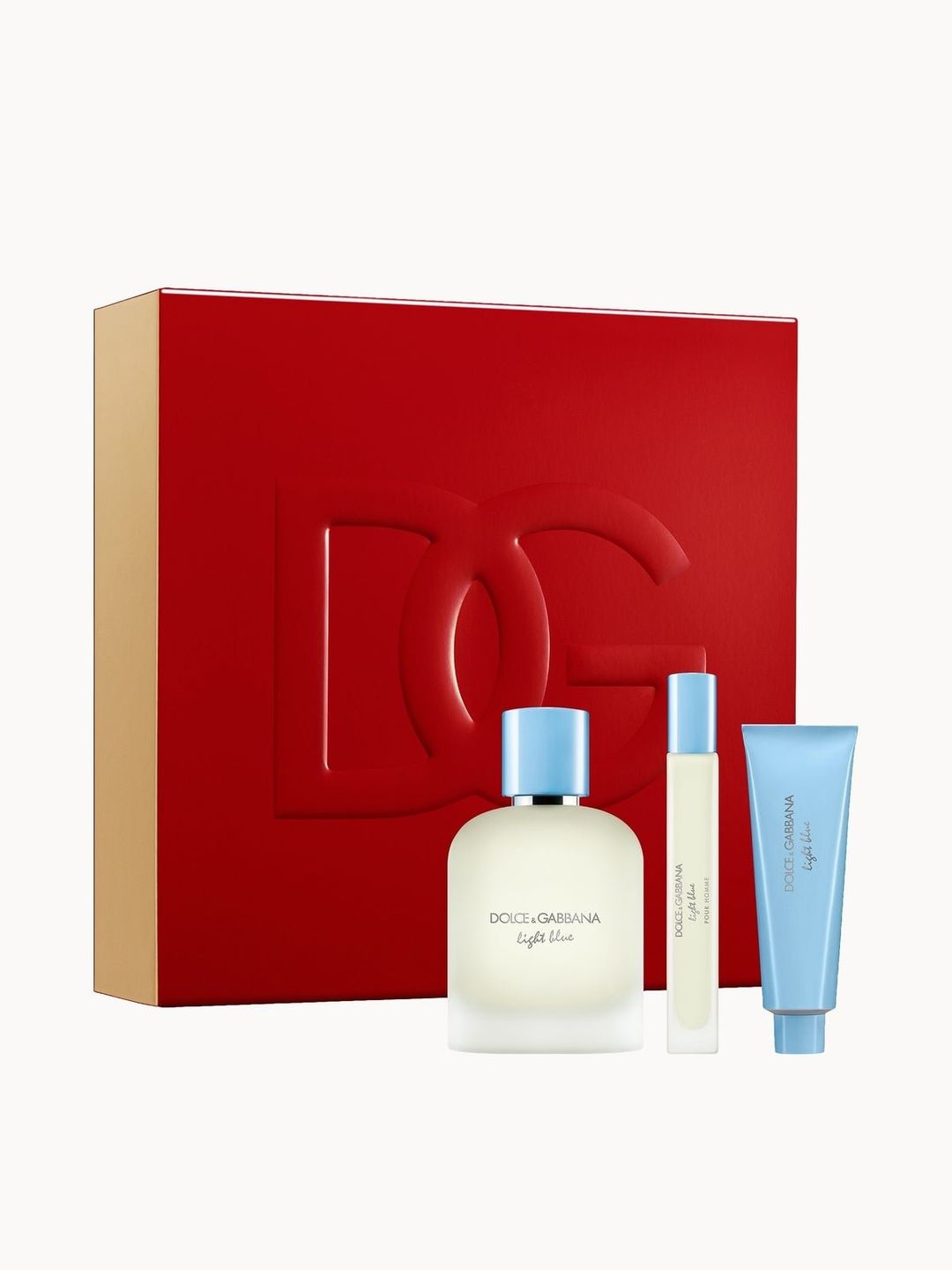Dolce&Gabbana Light Blue Pour Homme Eau de Toilette Trio Gift Set - Image 1