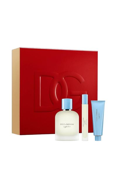 Dolce&Gabbana Light Blue Pour Homme Eau de Toilette Trio Gift Set - Thumbnail 2