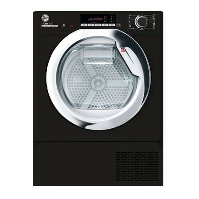 HOOVER BATD H7A1TCEB-80 Integrated WiFi-enabled 7 kg Heat Pump Tumble Dryer, Black