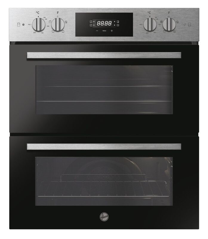 Hoover HO7DC3B308IN Built-Under Electric Double Oven - Stainless Steel - Image 1