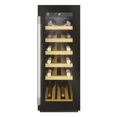 Hoover 19 Bottle Capacity Single Zone 30cm Wine Cooler - Black