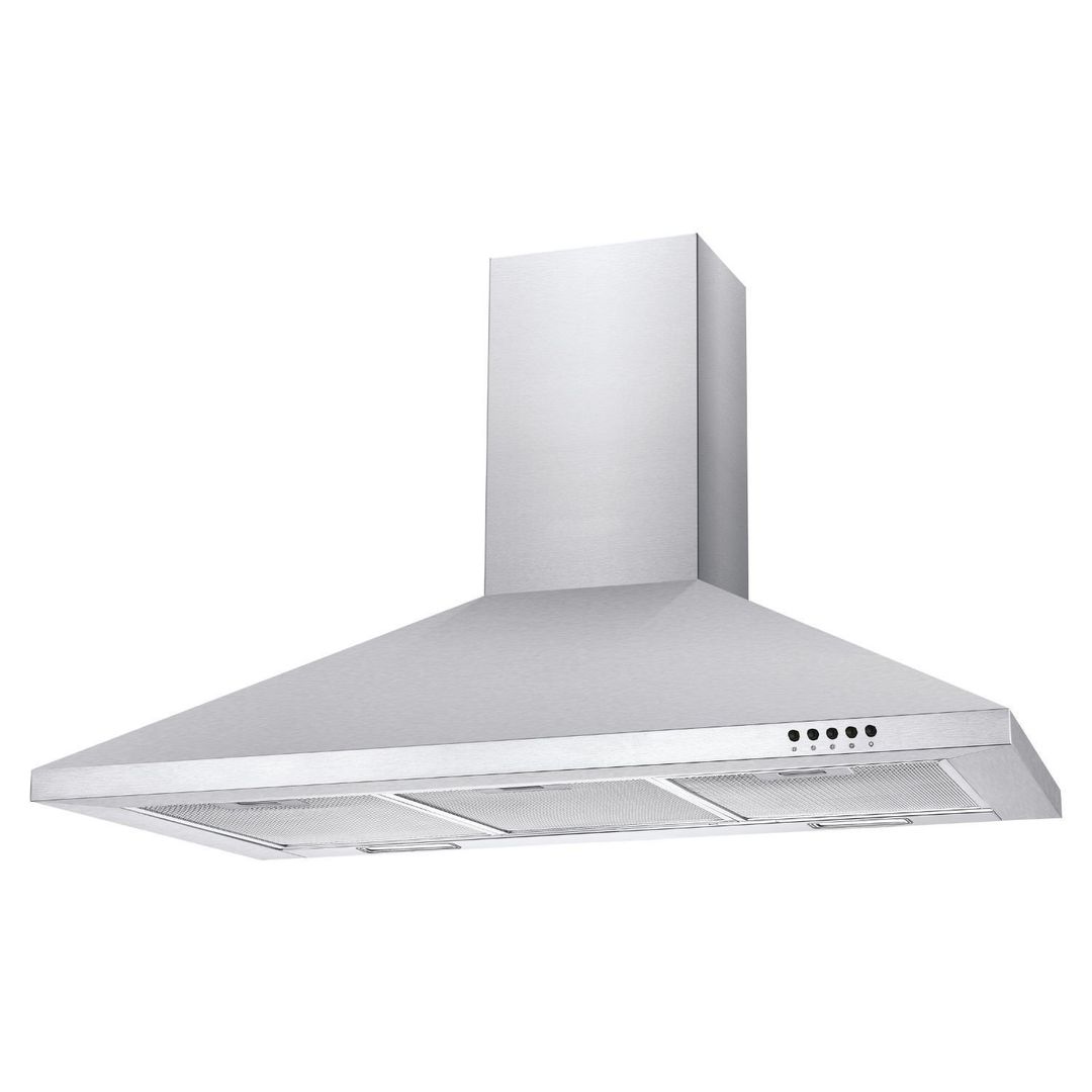 Candy 90cm Chimney Cooker Hood - Stainless Steel - Image 1