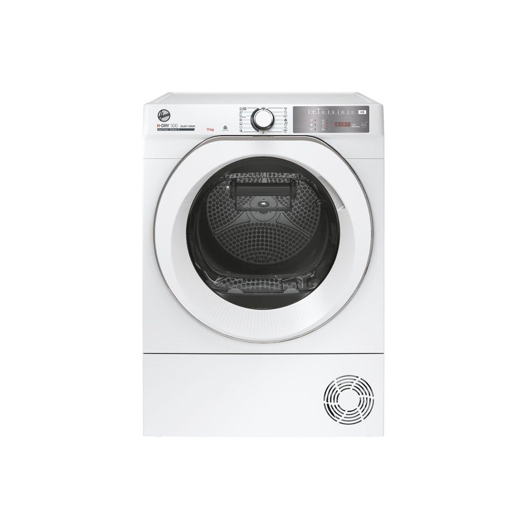 Hoover NDEH11A2TCEXM 11kg Heat Pump Condenser Tumble Dryer - WHITE - Image 1