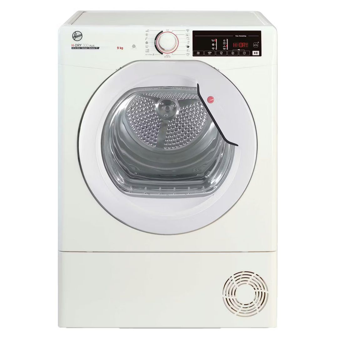 Hoover H-Dry 300 9kg Vented Tumble Dryer - White - Image 1