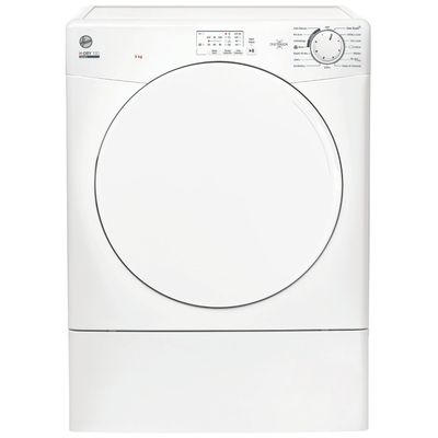 Hoover HLE V9LF-80 9kg Vented Tumble Dryer - WHITE