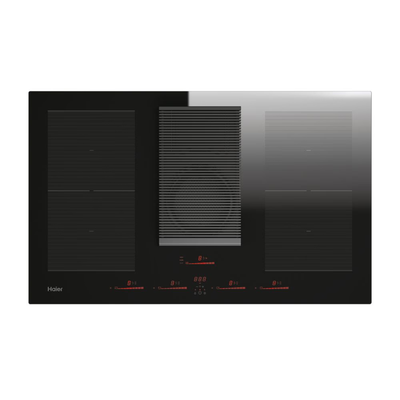 HAIER HAIH8IFMCF 83 cm Vented Electric Induction Hob - Black, Black - Thumbnail 2
