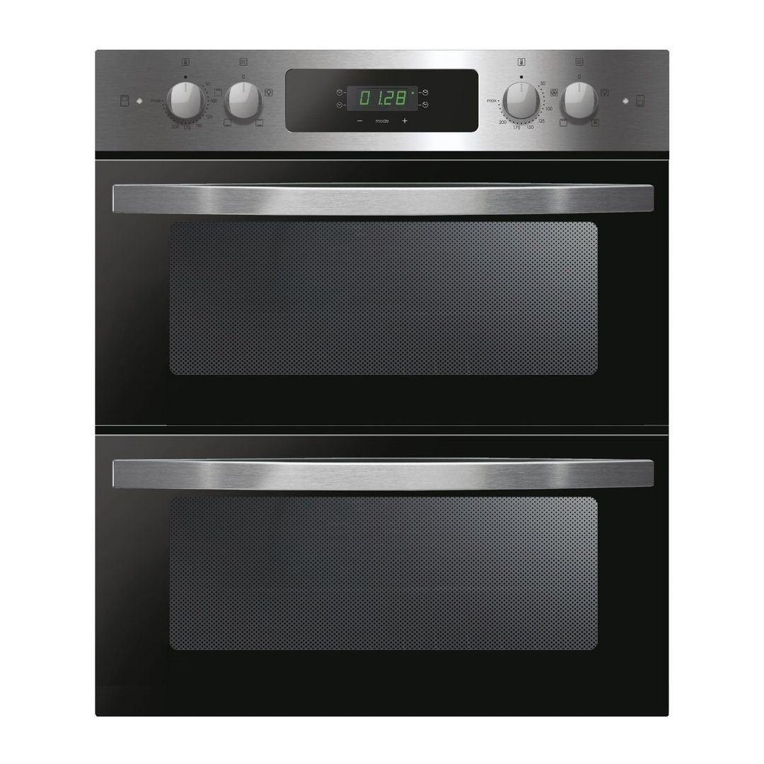 CANDY FCI7D405X Electric Built-under Double Oven - Black & Stainless Steel, Stainless Steel - Image 1