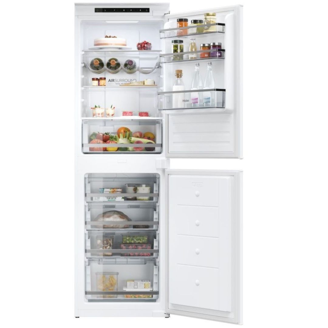 Haier 242 Litre 50/50 Integrated Fridge Freezer - Image 1