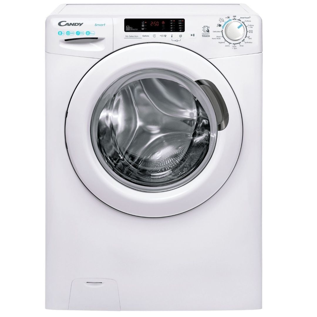 Candy CS1482DW4/1-80 Smart 8kg 1400rpm Washing Machine - White - Image 1