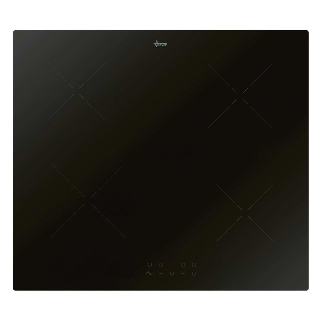 HOOVER HI642BCB 59 cm Electric Induction Hob - Black, Black - Image 1