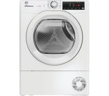 Hoover HRE H9A3TE 9kg Heat Pump Condenser Dryer - WHITE