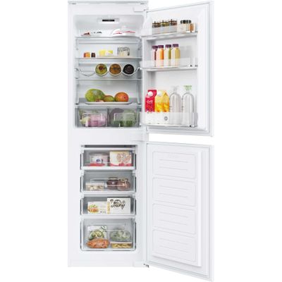 HOOVER HOB50S518EK Integrated 50/50 Fridge Freezer - Sliding Hinge, White