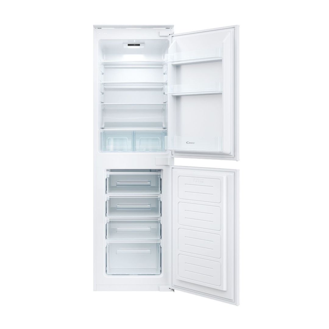 CANDY CB50S518EK Integrated 50/50 Fridge Freezer - Sliding Hinge, White - Image 1