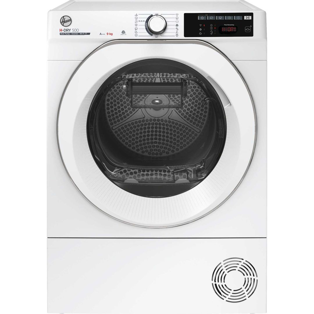 Hoover H-Dry 500 9kg Heat Pump Tumble Dryer - White - Image 1