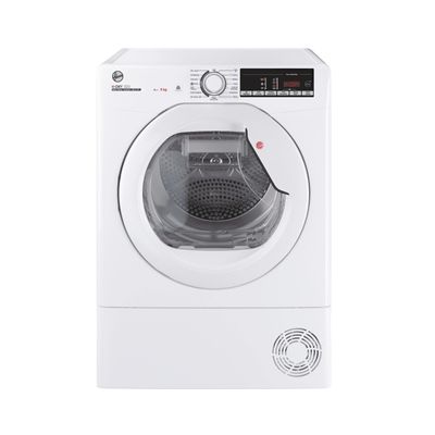 Hoover HLEH9A3TE-80/N H-Dry 300 9kg Heat Pump Tumble Dryer - White