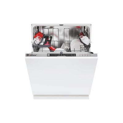 HOOVER H-Dish H300 HI 3E9E0S-80 Full-size Fully Integrated Dishwasher - Silver, Silver/Grey