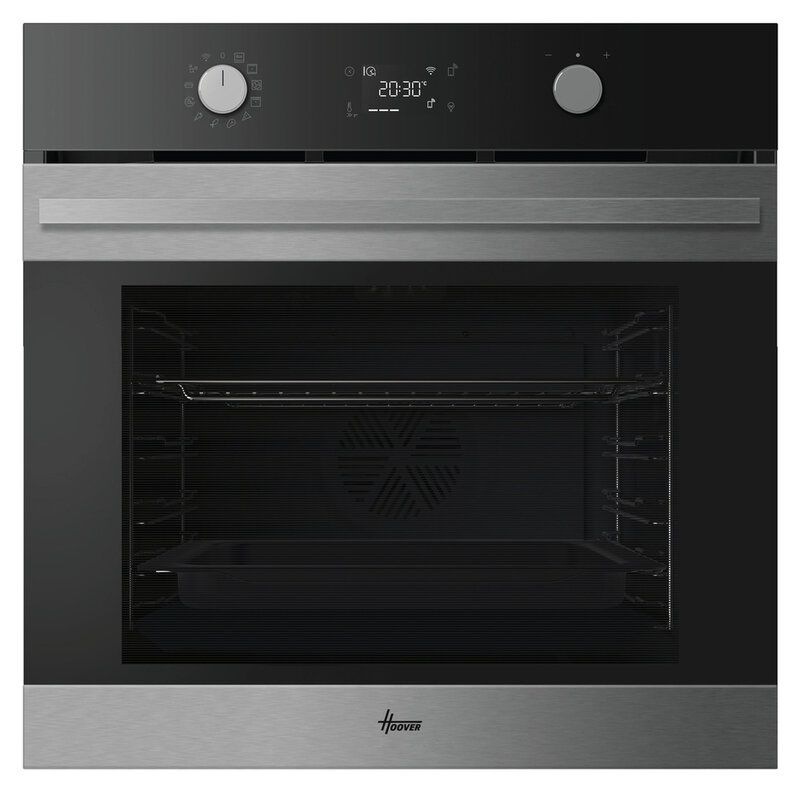 Hoover HO6H5B3YTX Electric Multifunction Single Oven - Stainless Steel & Black - Image 1