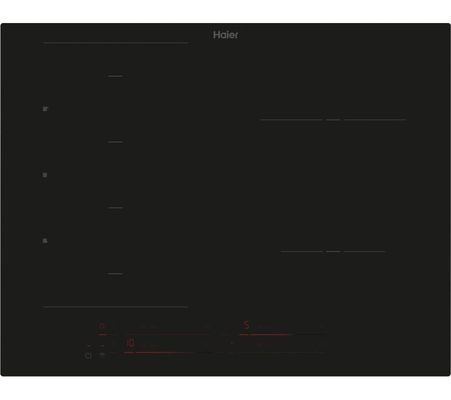 HAIER HAMTB56IRB1S 65 cm Electric Induction Hob - Black, Black