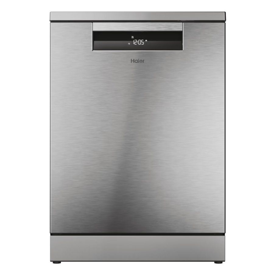 Haier I-Pro Shine Series 3 Dishwasher - Freestanding Stainless Steel C-Rated Smart Wi-Fi - Image 1