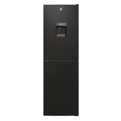 HOOVER HOCT3L517EWBK-1 50/50 Fridge Freezer - Black, Black