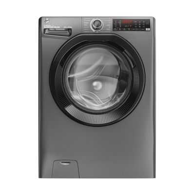 Hoover H3WPS4106TAMBR80 H-Wash 350 10kg 1400rpm Washing Machine - Graphite