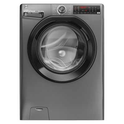 Hoover H3WPS4106TAMBR80 H-Wash 350 10kg 1400rpm Washing Machine - Graphite - Thumbnail 2