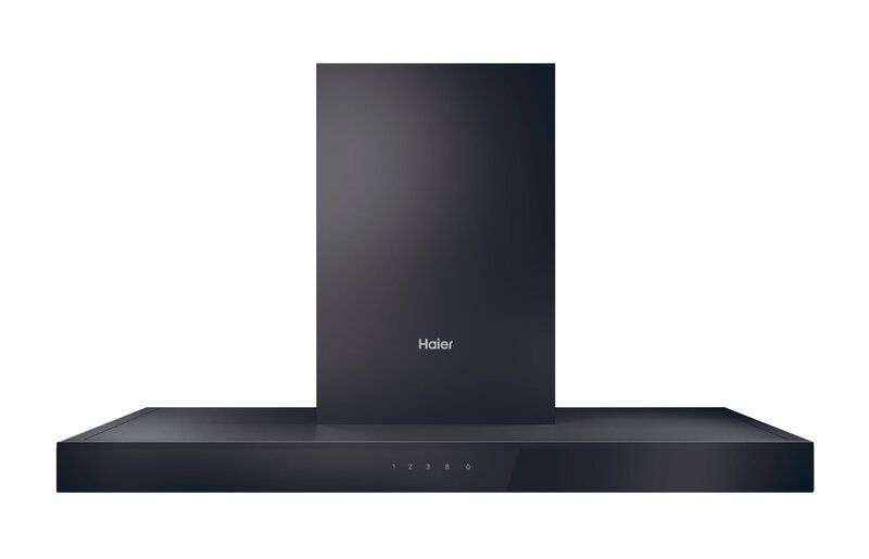 HAIER HATS9CBS4B Chimney Cooker Hood - Black, Black - Image 1