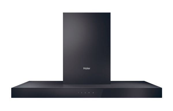 HAIER HATS9CBS4B Chimney Cooker Hood - Black, Black