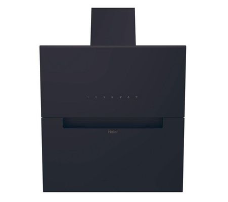 HAIER HADG6CBS4BWIFI 60 cm Chimney Cooker Hood - Black, Black