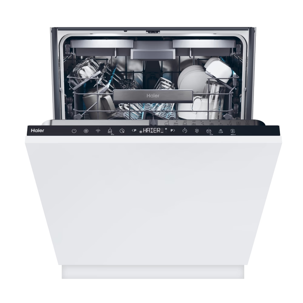 Haier XI 6C4S3FSB-80 32901816 60cm Fully Integrated Washlens Plus Dishwasher - Image 1