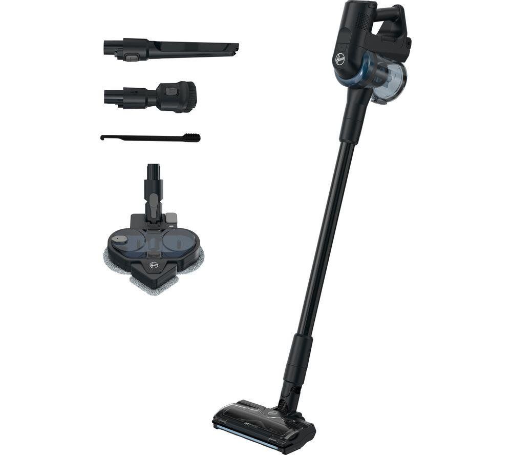 HOOVER HF4 Hydro HF410YH3 Cordless Vacuum Cleaner - Blue & Black, Black,Blue - Image 1
