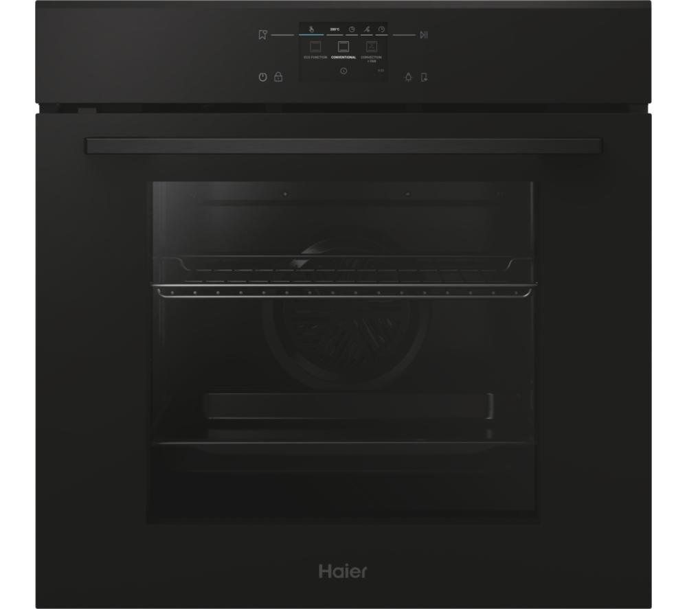 HAIER ID Series 2 H6 ID25L5YTX Electric Pyrolytic Smart Oven - Black, Black - Image 1