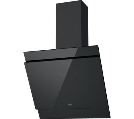 Hoover 60cm Angled Cooker Hood - Black