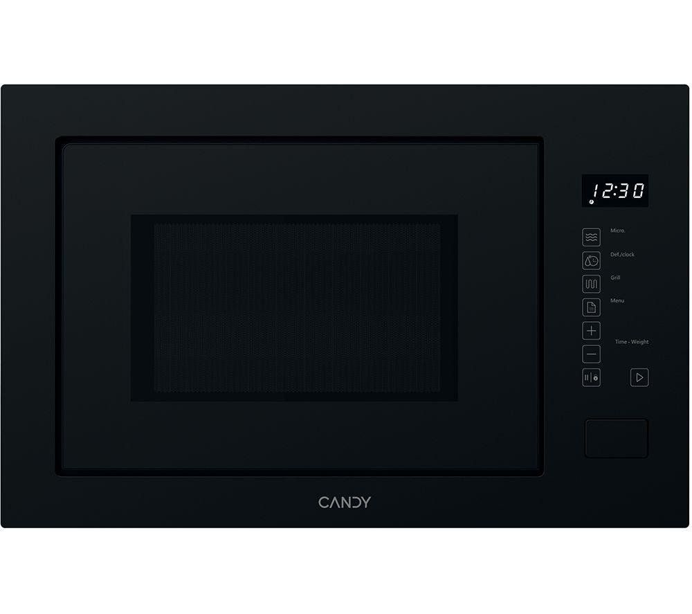Candy Built-In 850W Microwave with Grill - Black - Image 1