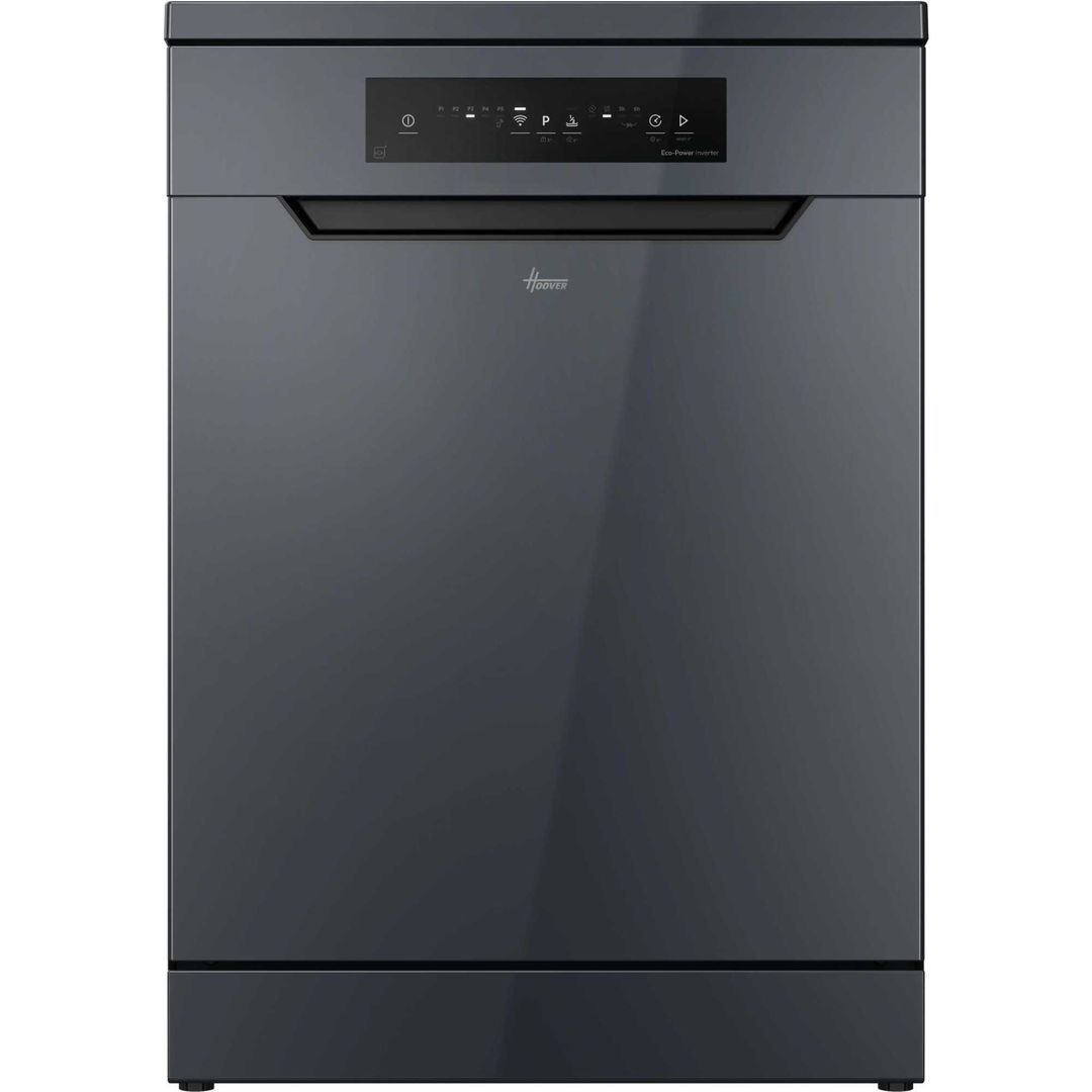 Hoover H-Dish 300 Freestanding Dishwasher - Smart Wi-Fi C Rated Graphite - Image 1