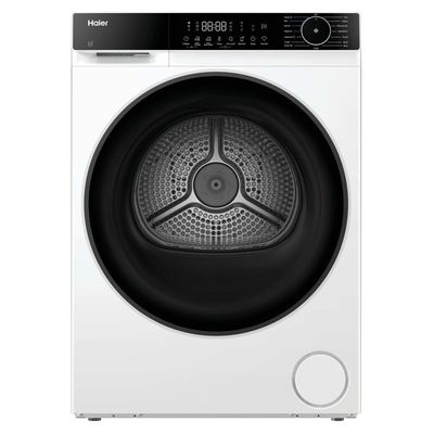 Haier Series 5 12kg Wifi Heat Pump Condenser Tumble Dryer HD120-E357U1-UK White